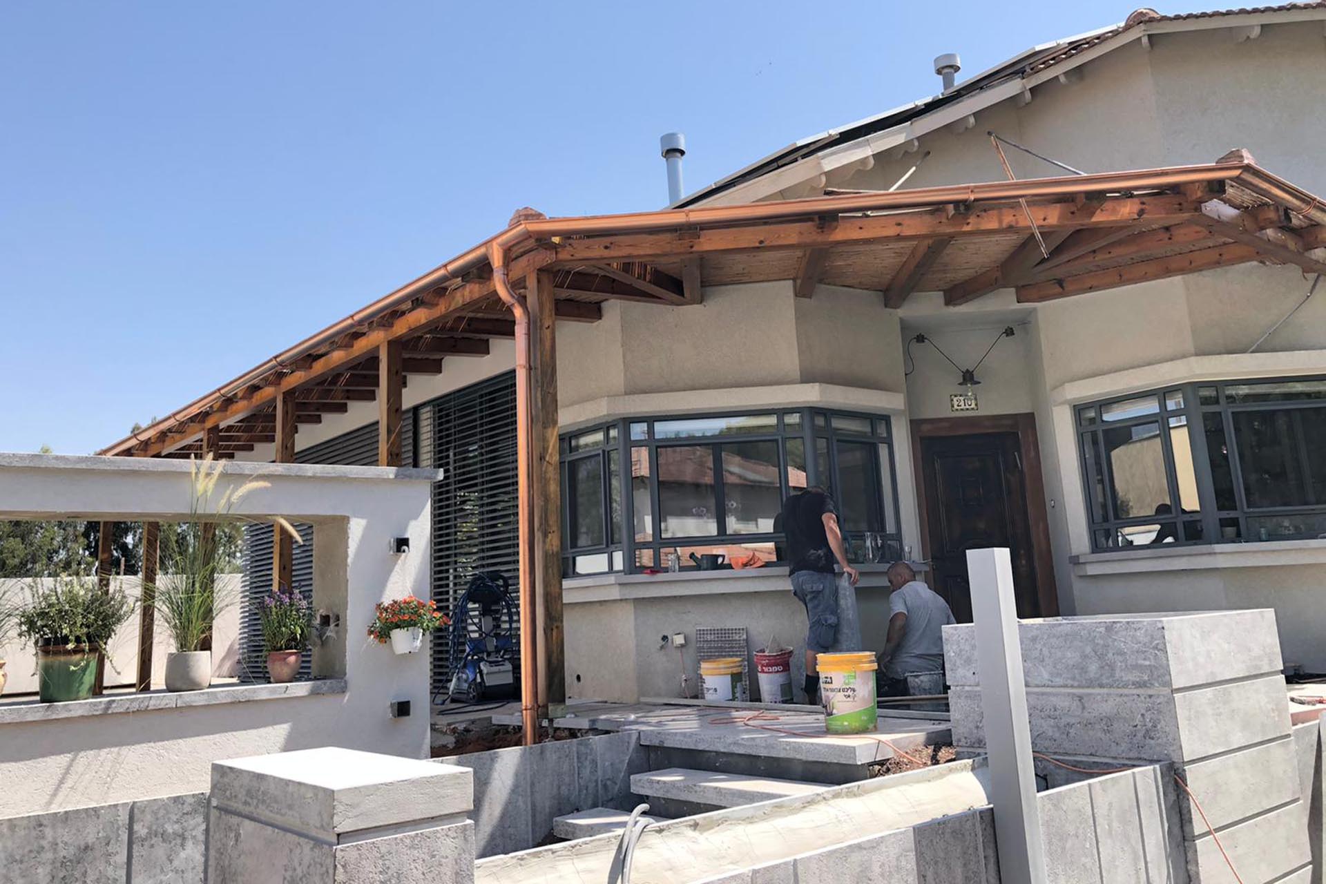 שוקרי מרזבים כיפוף חיתוך וניקוב פחים מידה